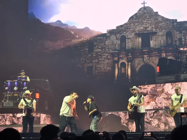 a group of men on a stage