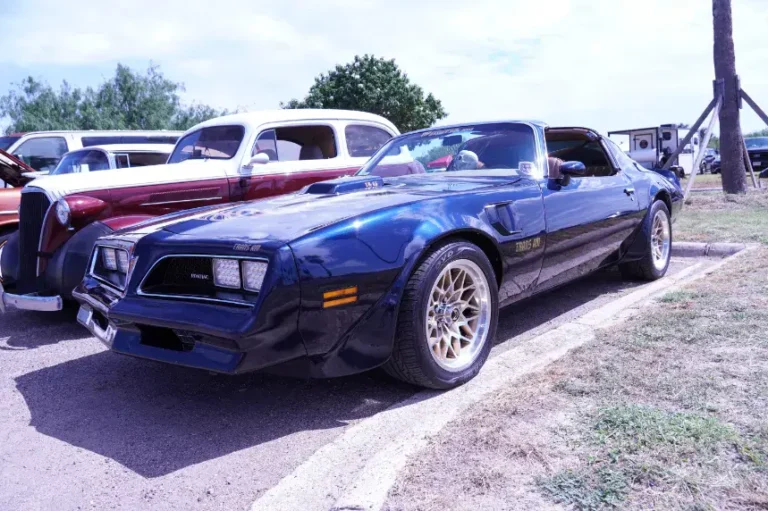 a car parked on the side of a road