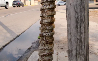 Giant Screw In Rio Grande City 2